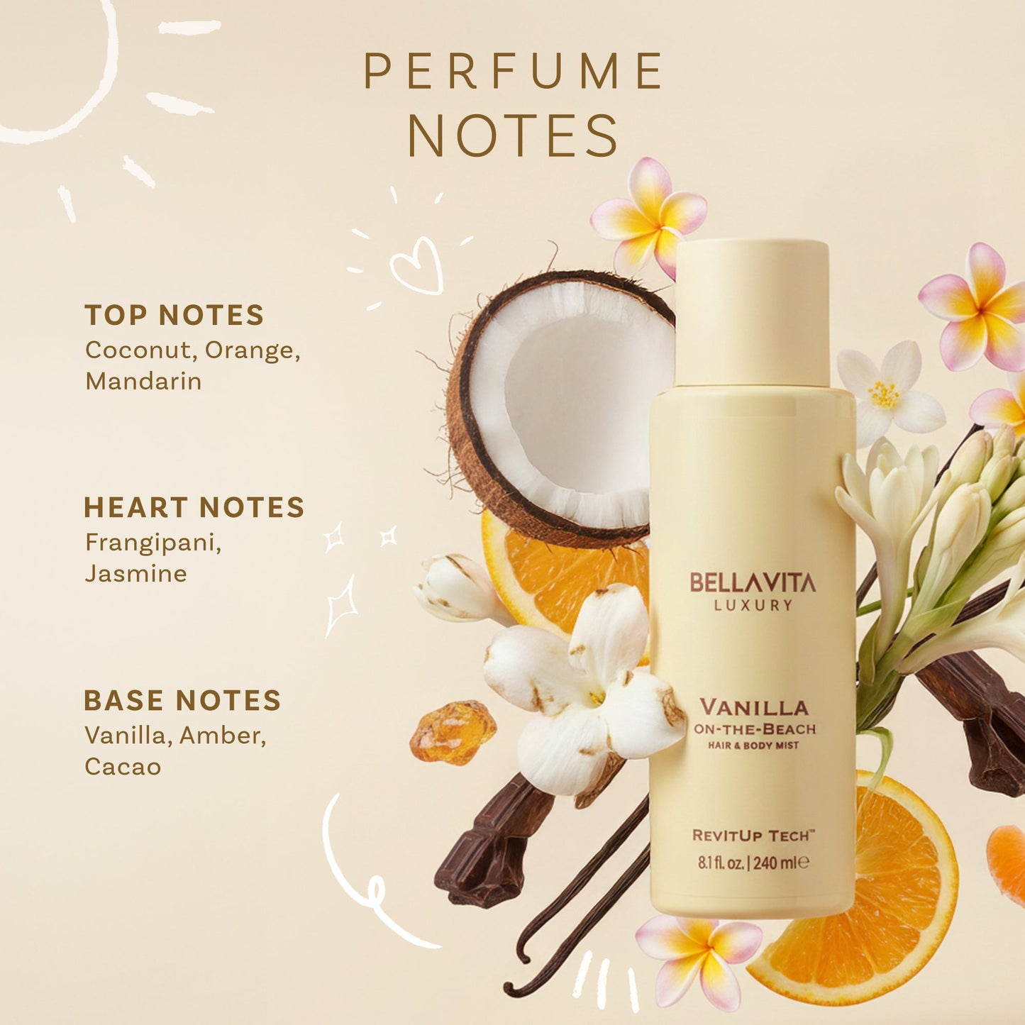 Bellavita Luxury - Vanilla-on-the-Beach - 240 ML
