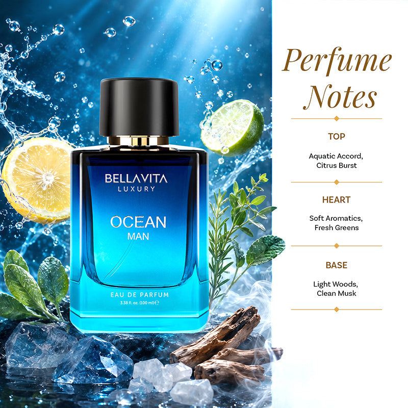 Ocean Man Perfume - 3.4 fl oz BYOB