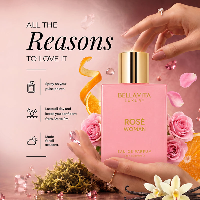 Rose Woman Perfume - 3.4 fl oz