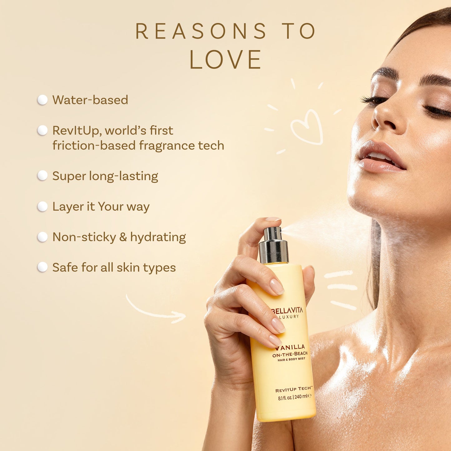 Bellavita Luxury - Vanilla-on-the-Beach - 240 ML