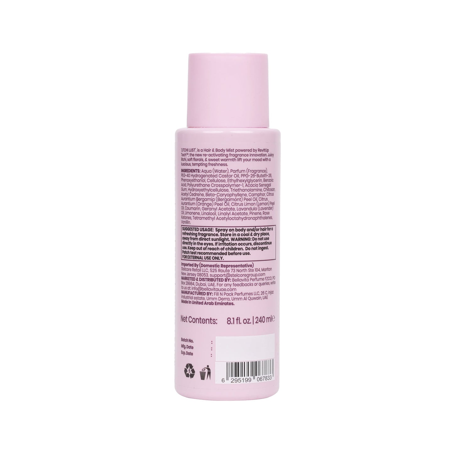 Bellavita Luxury - Litchi Lust - 240 ML